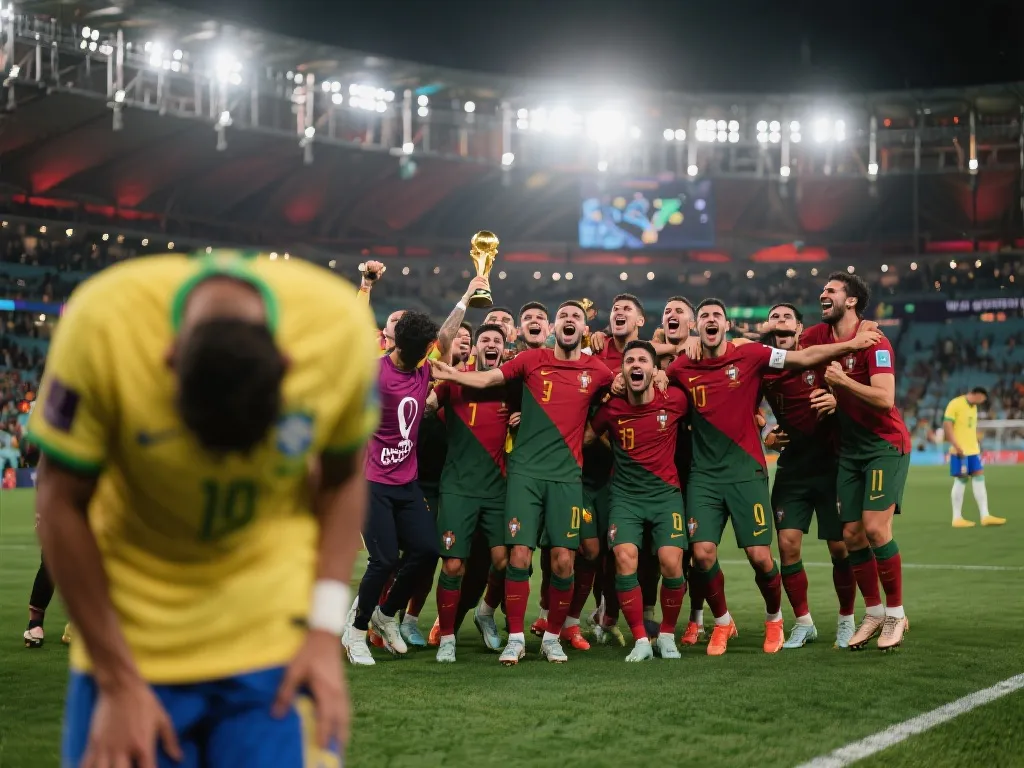 葡萄牙队历史性晋级世界杯四强