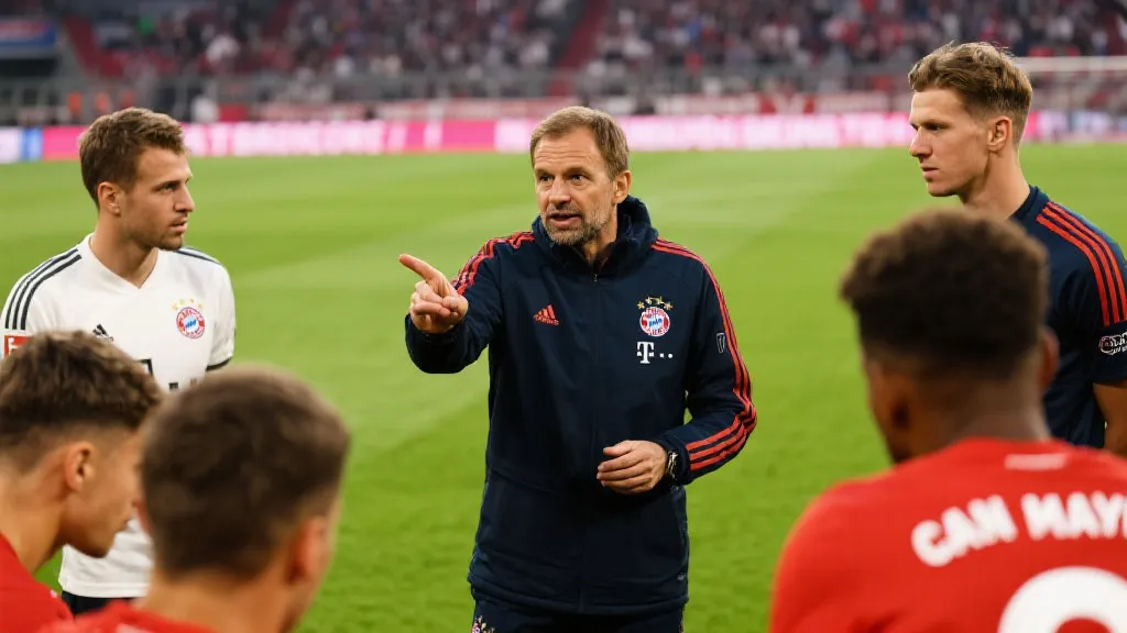 拜仁新帅指导球员