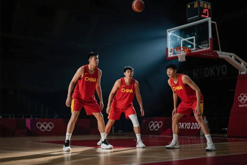 中国男篮奥运落选赛集结训练